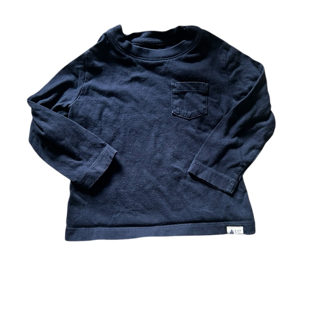 Baby Gap Toddler Boys Navy Long Sleeve Tshirt | 18-24M